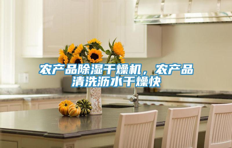 农产品除湿干燥机，农产品清洗沥水干燥快