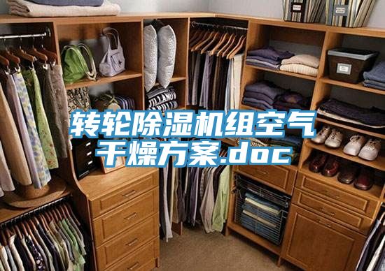转轮51漫画APP下载安装组空气干燥方案.doc